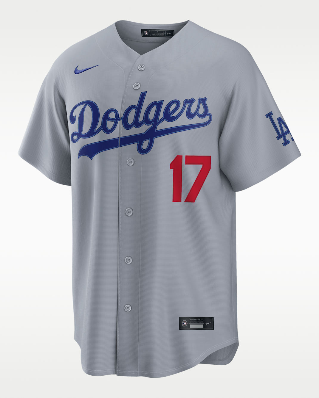 Shohei Ohtani Los Angeles Dodgers Men's Nike MLB Stadium Jersey - Grey