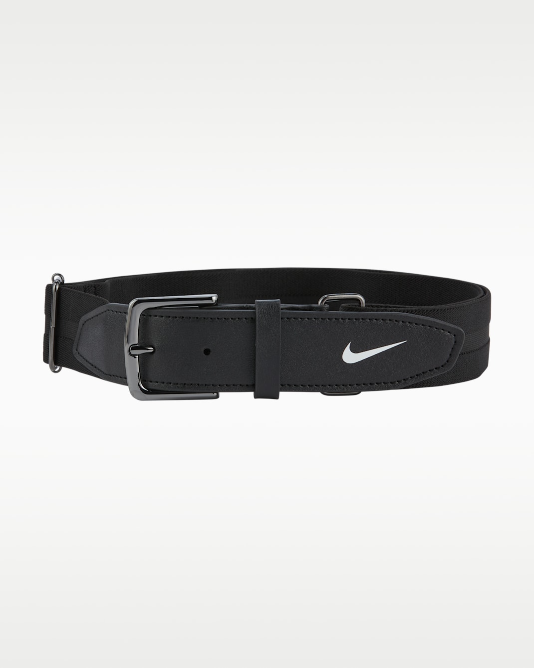 Cinturón de béisbol Nike - Negro/Blanco