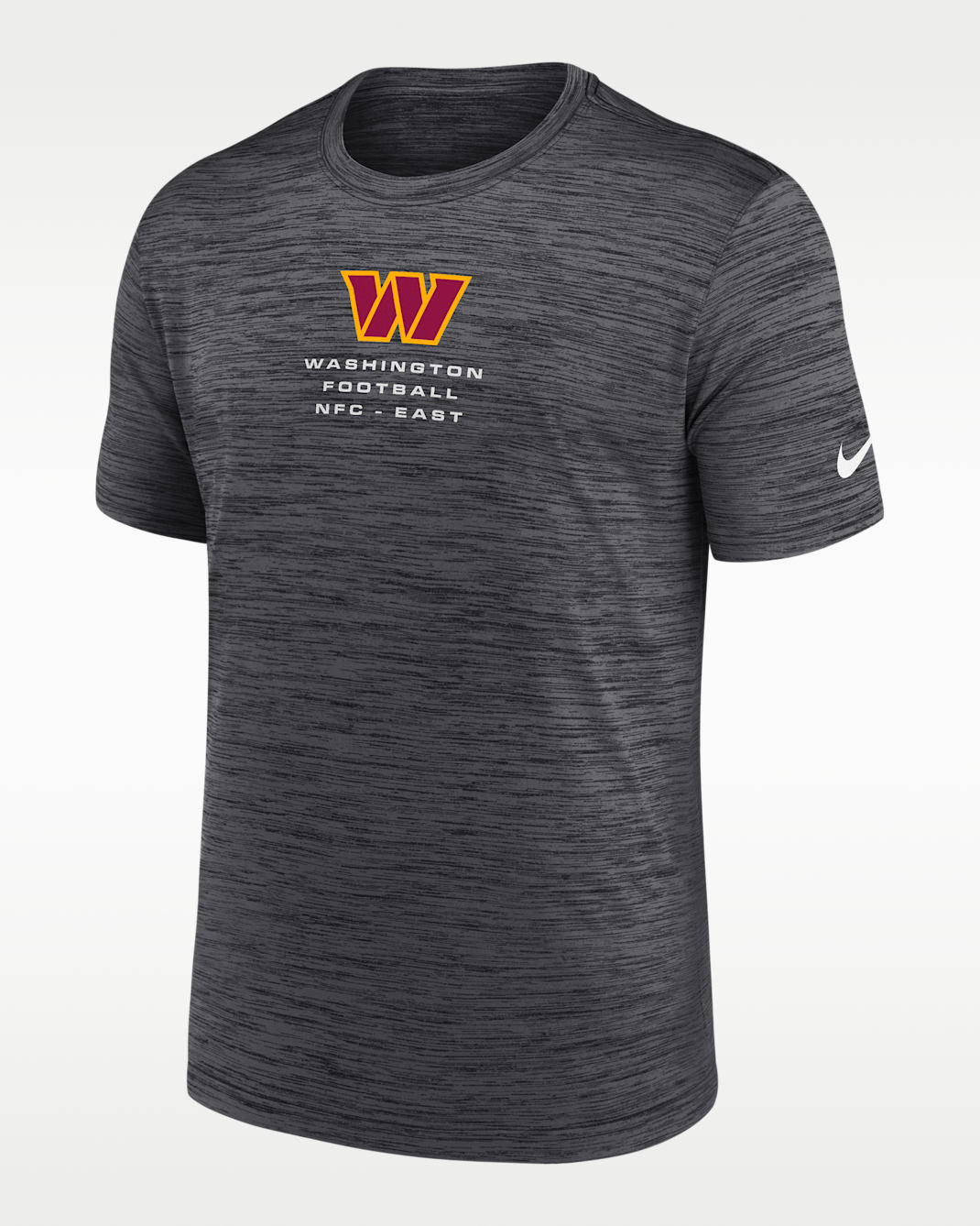Playera Nike Dri-FIT de la NFL para hombre Washington Commanders Velocity - Antracita