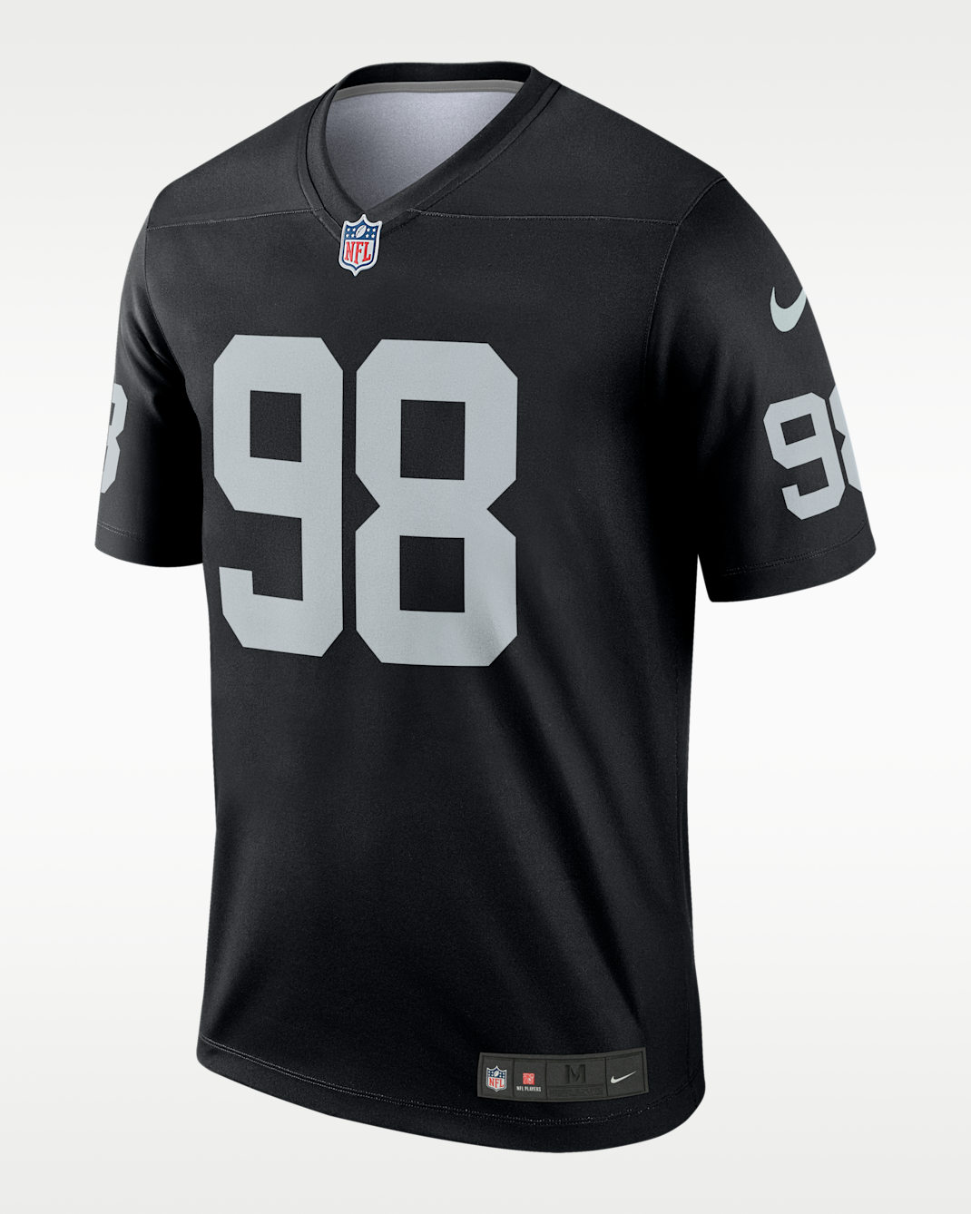Jersey Nike Dri-FIT de la NFL Legend para hombre Maxx Crosby Las Vegas Raiders - Negro