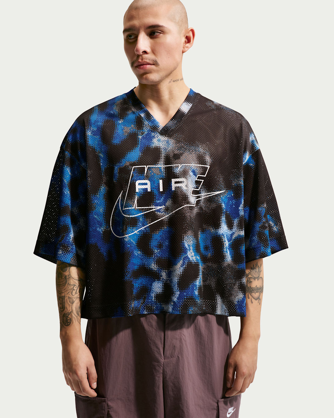 Nike Air Men's Jersey - Blue Crystal