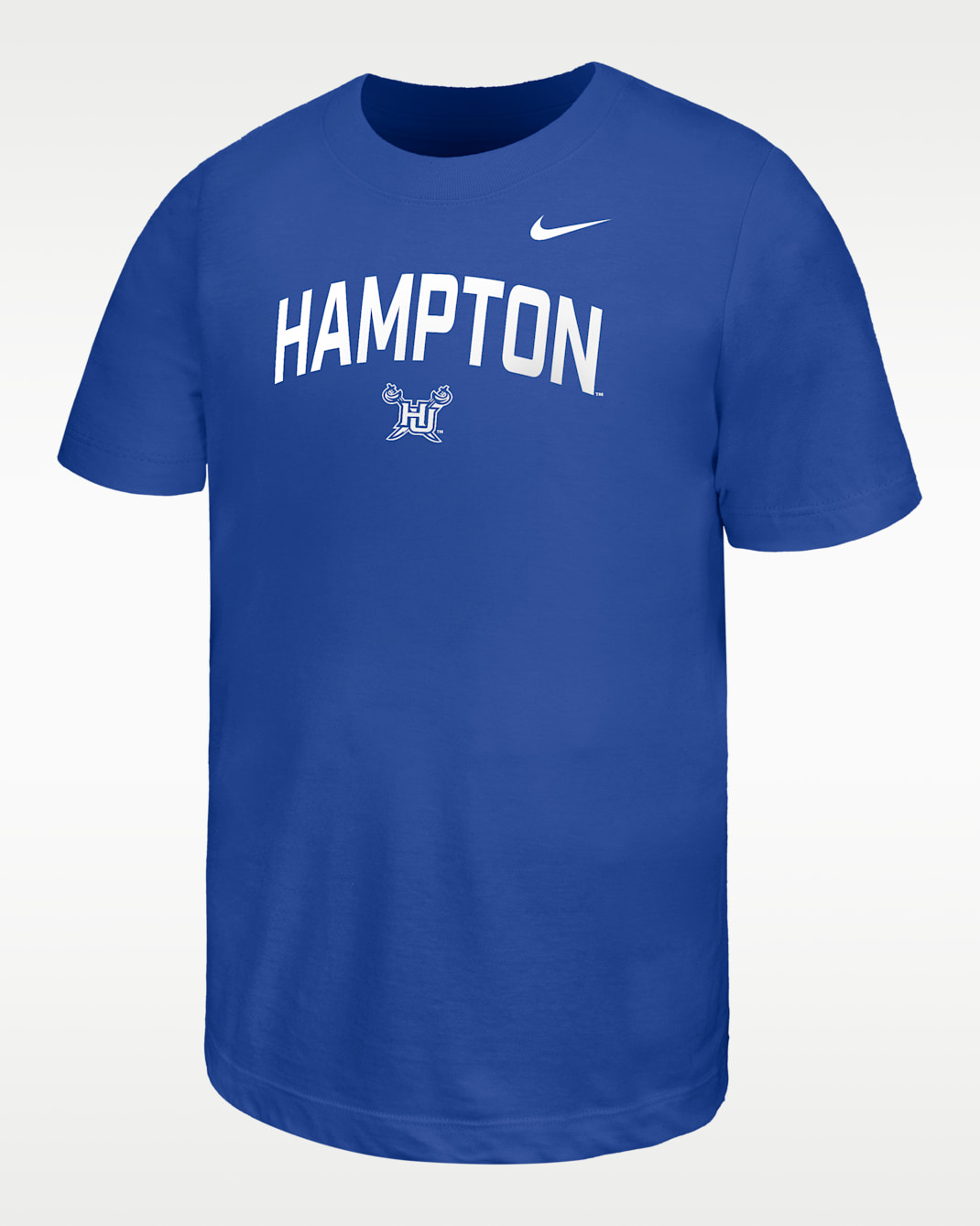 Nike College (Hampton University) Big Kids' Short-Sleeve T-Shirt - Game Royal