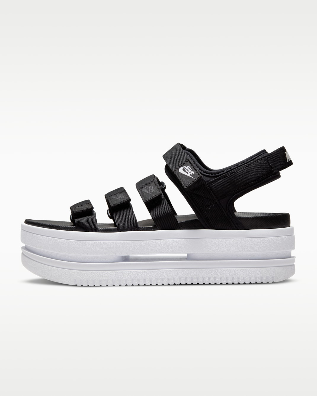 Sandalias para mujer Nike Icon Classic - Negro/Blanco/Blanco