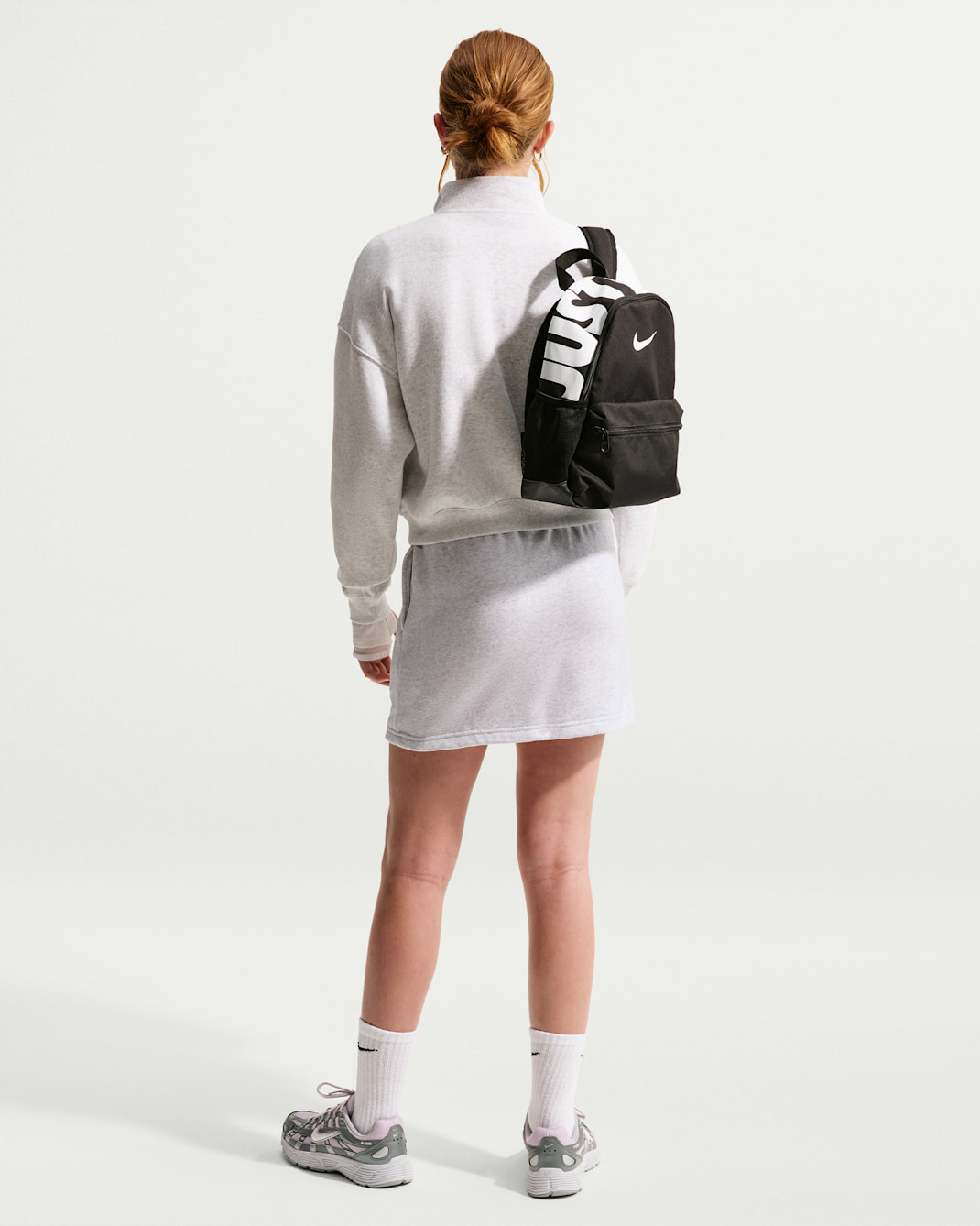Nike Sportswear Studio Fleece Big Kids' (Girls') French Terry Skirt