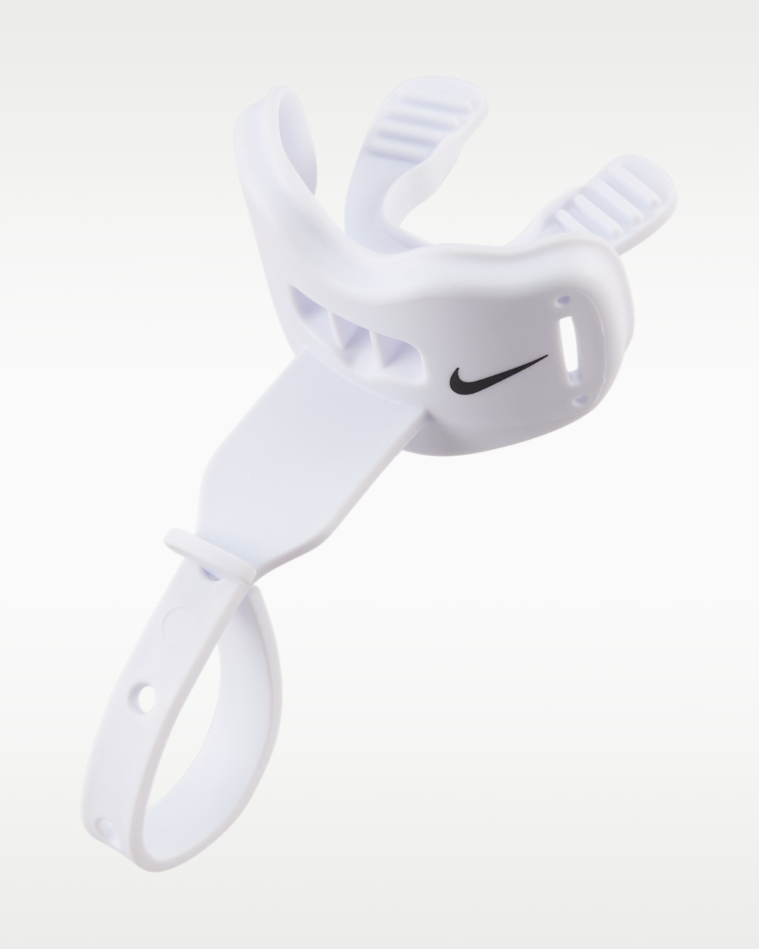 Nike Alpha 2.0 Big Kids' Football One-Piece Lip Protecting Mouthguard - White