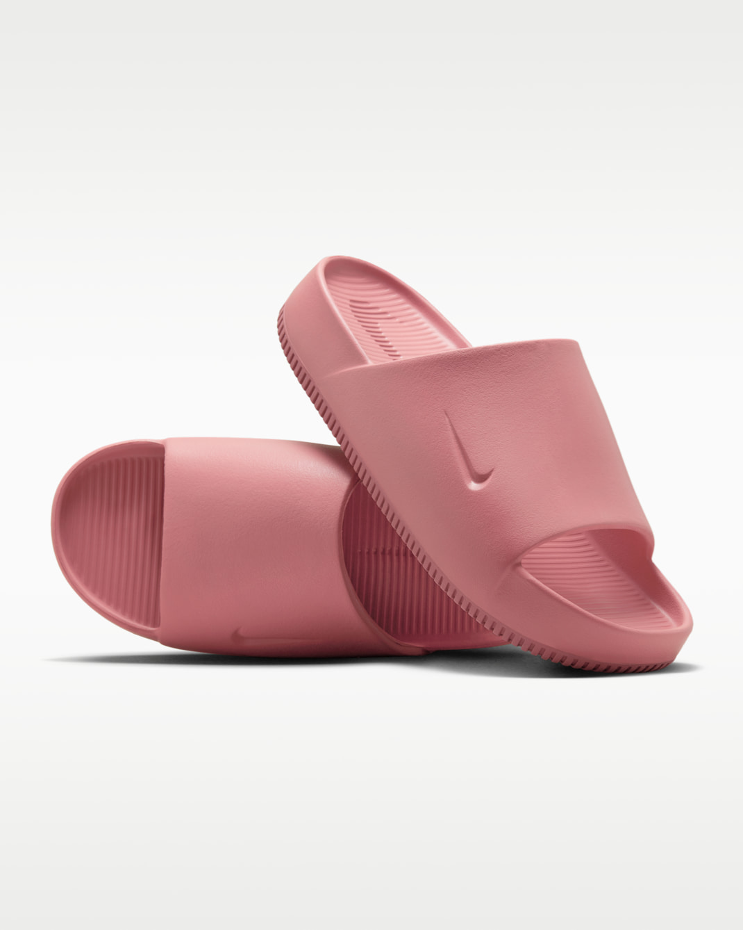 Nike Calm Women's Slides - Canyon Pink/Canyon Pink/Canyon Pink