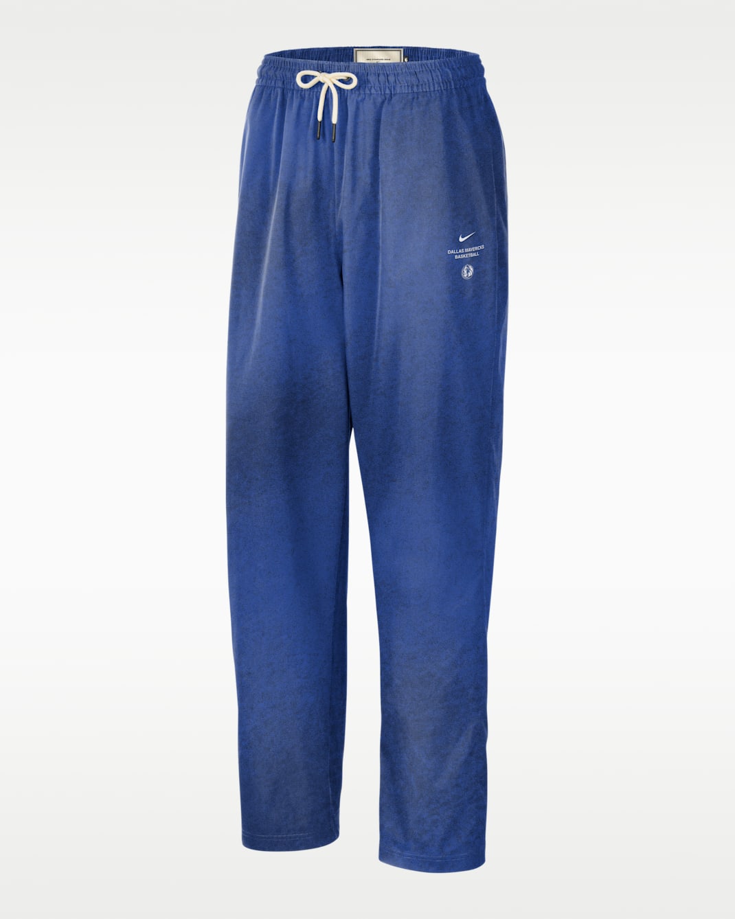 Pants de básquetbol de tejido Woven para hombre Dallas Mavericks Nike Standard Issue - Royal juego/Azul marino universitario/Royal juego/Blanco