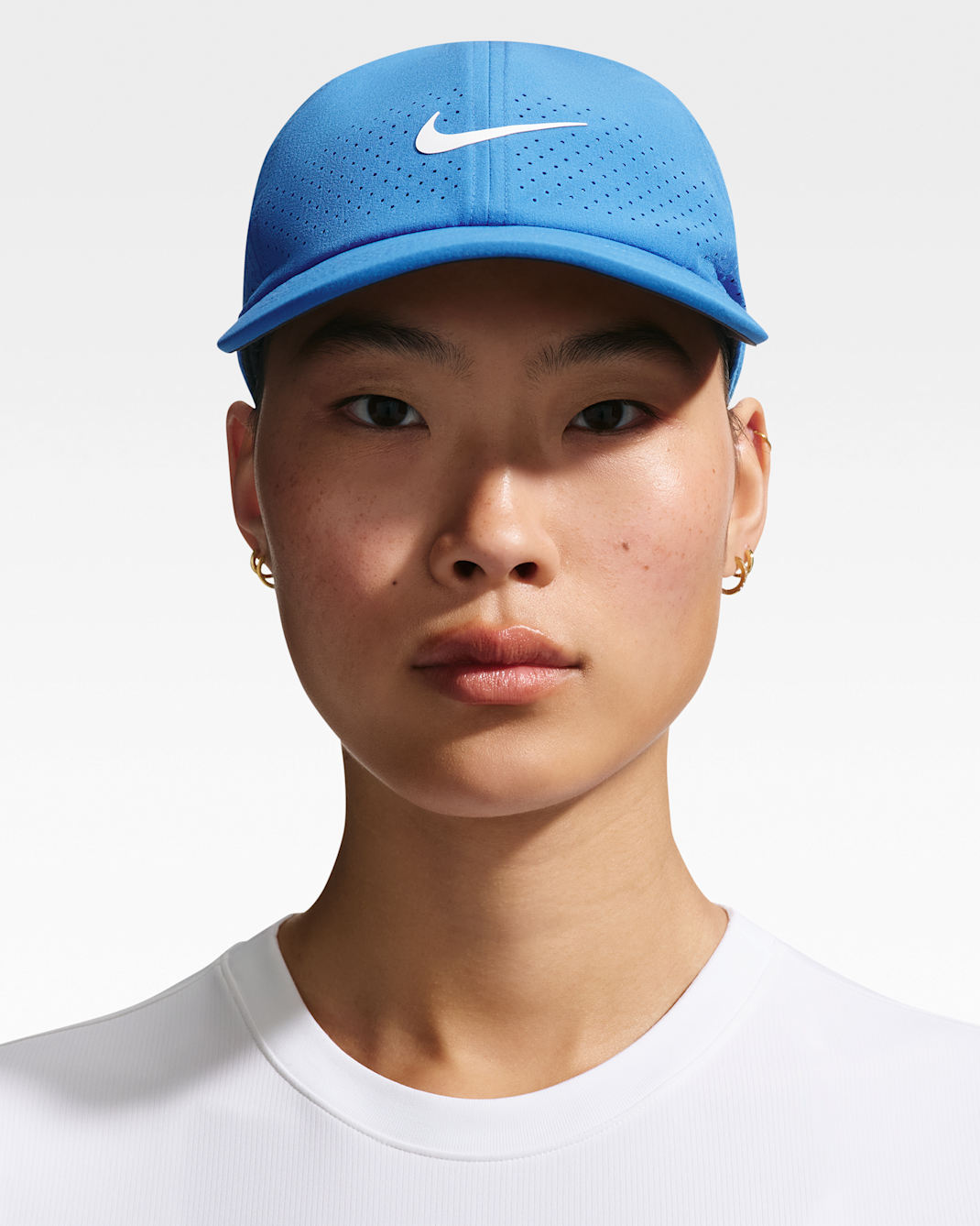 Gorra de tenis sin estructura Nike Dri-FIT ADV Club - Azul foto claro/Blanco