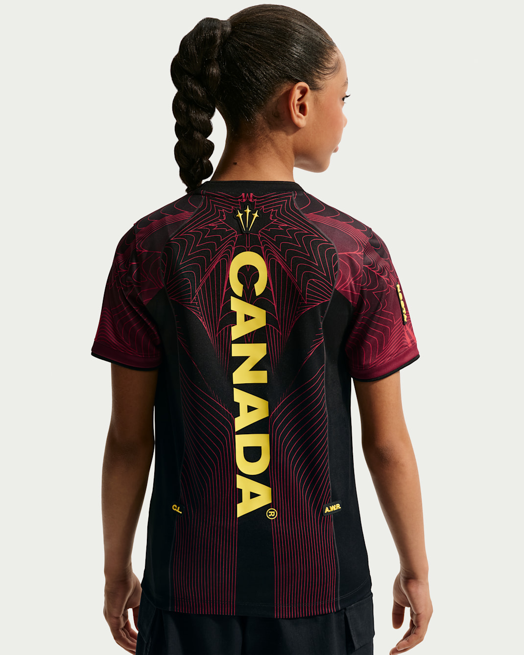 Canada Big Kids' Nike Dri-FIT Soccer Pre-Match Short-Sleeve Top