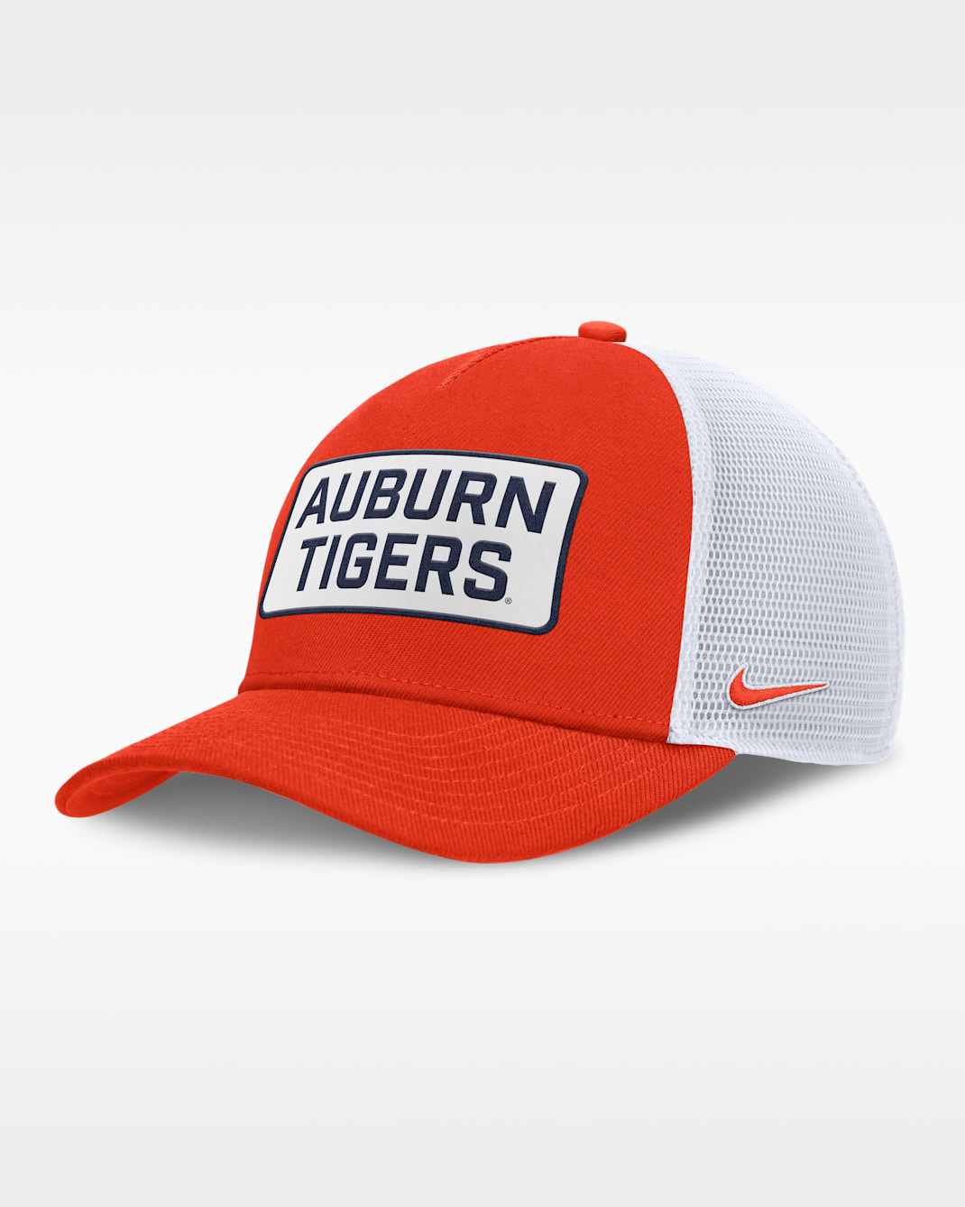 Gorra de rejilla universitaria Nike ajustable para hombre Auburn On-Field Rise - Naranja