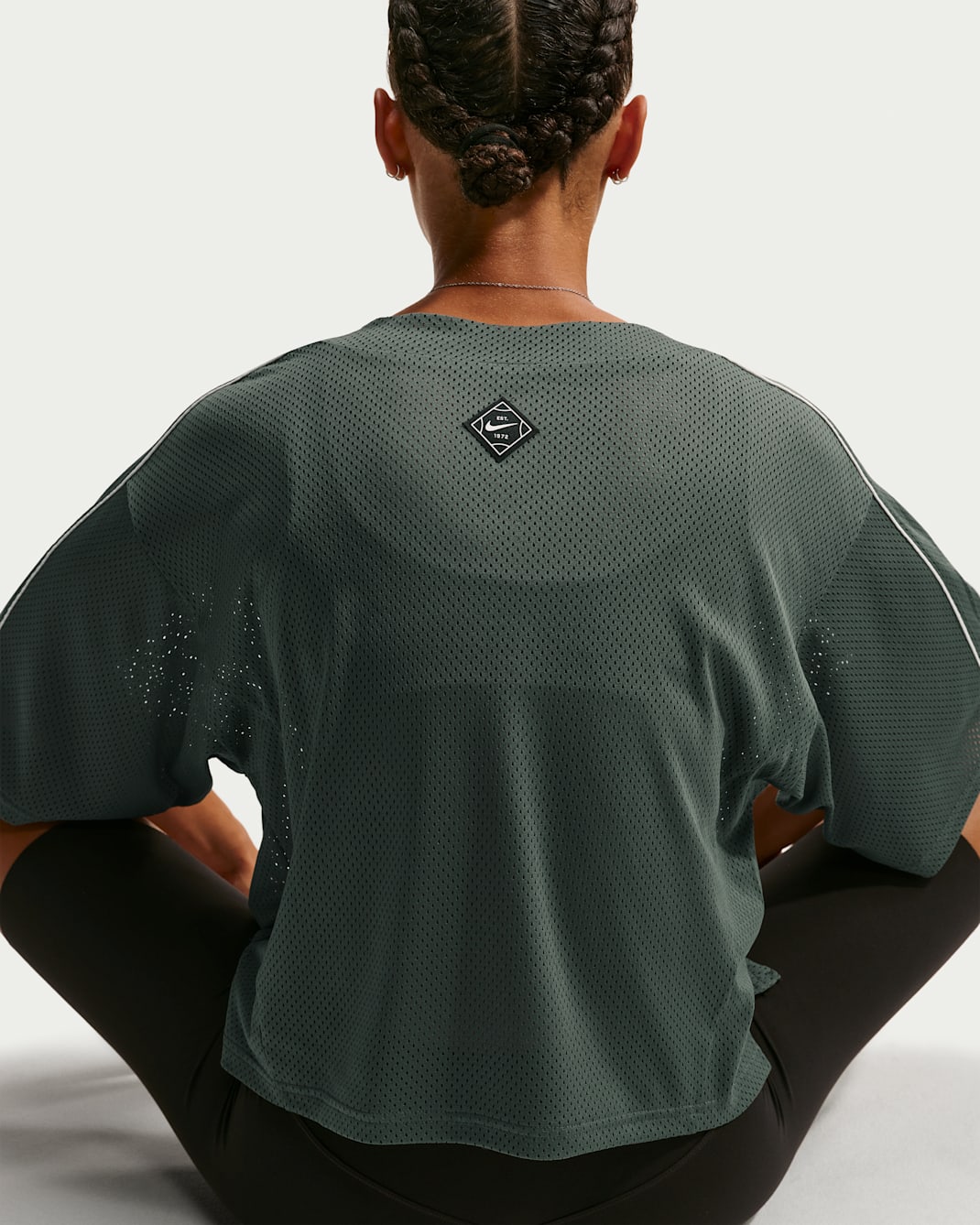 Nike One  Women's Dri-FIT Oversized Short-Sleeve Top