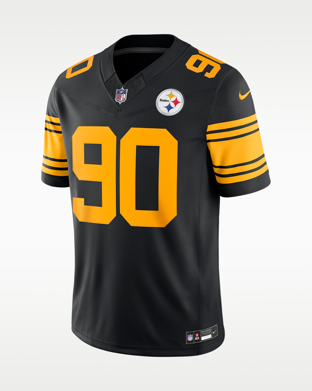 T.J. Watt Pittsburgh Steelers Men's Nike Dri-FIT NFL Limited Jersey - Black