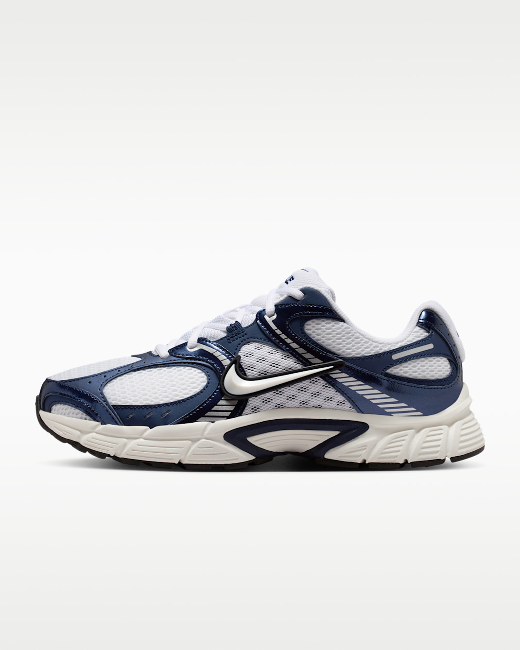 Nike V5 RNR Men's Shoes - White/Midnight Navy/Metallic Silver/White