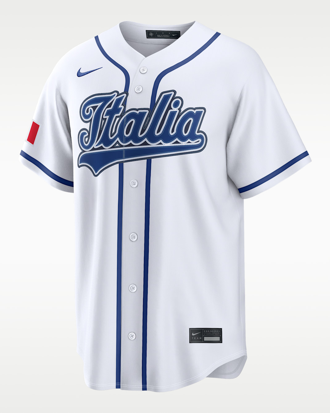 Italy National Baseball Team 2026 World Baseball Classic Men's Nike Stadium Jersey - White