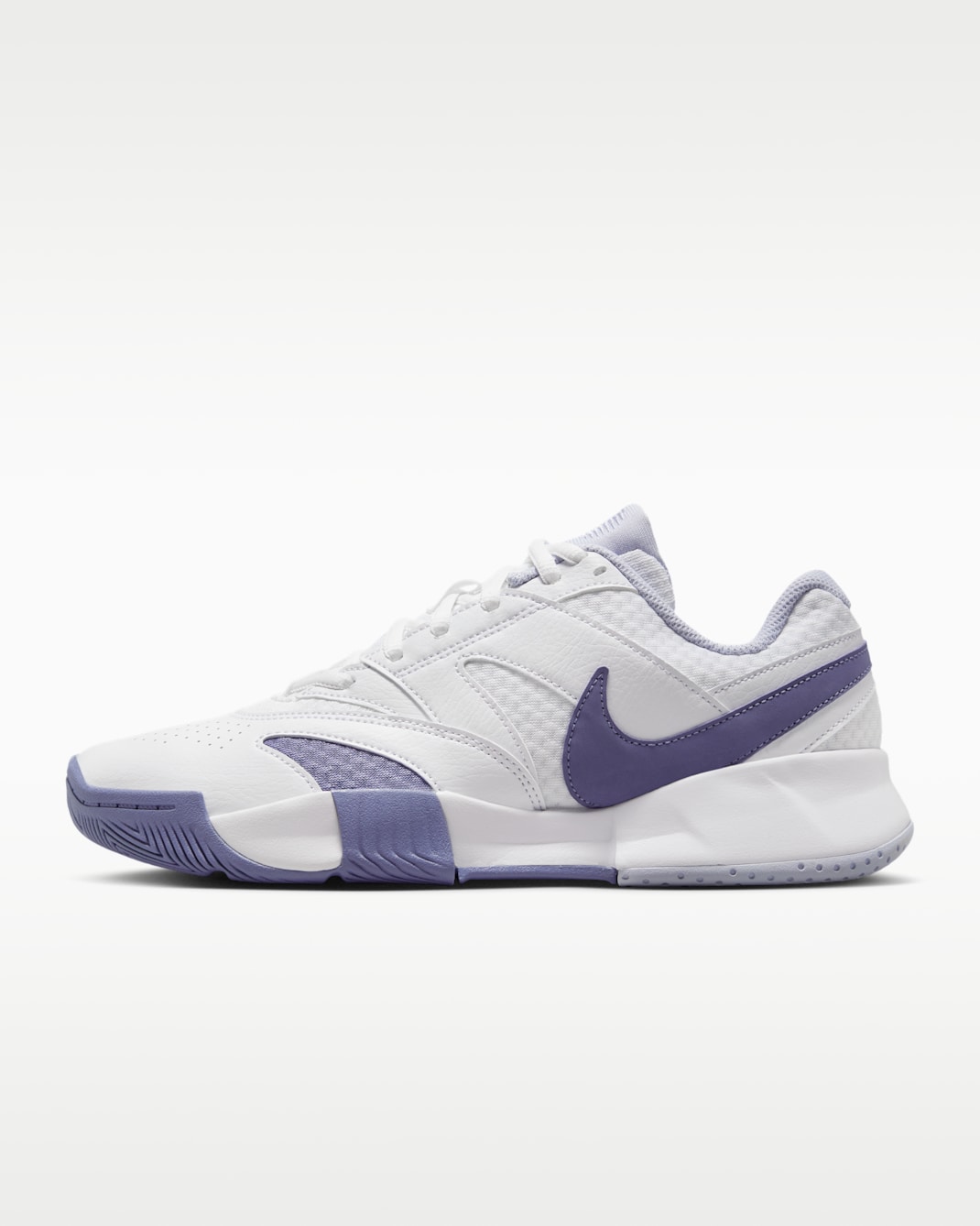 NikeCourt Lite 4 Women's Tennis Shoes - White/Ghost/World Indigo