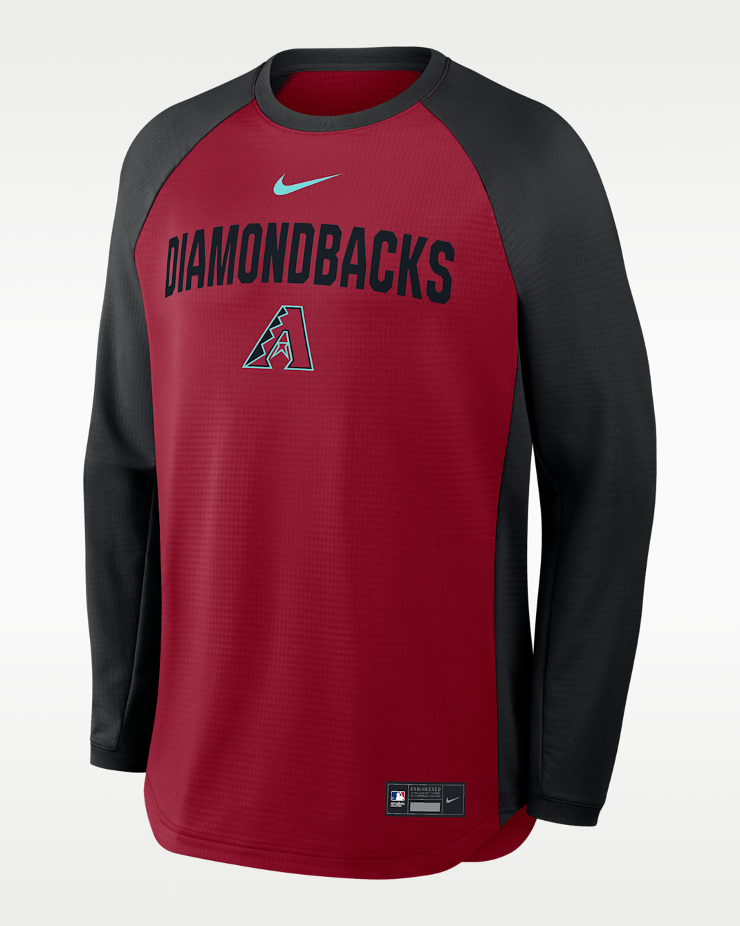 Arizona Diamondbacks Authentic Collection Men's Nike Dri-FIT Pullover Crew - Maroon