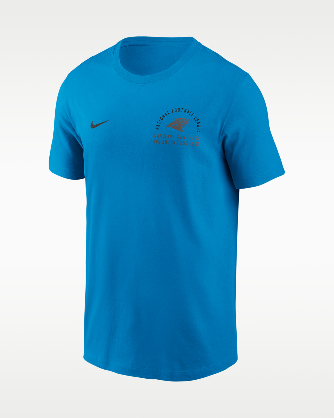 Playera Nike de la NFL para hombre Carolina Panthers Essential - Azul