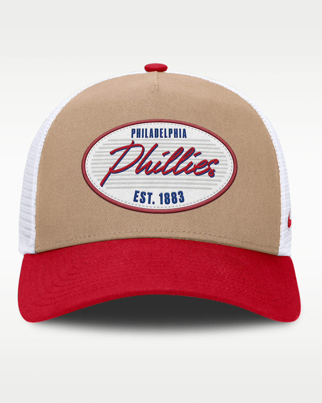 Philadelphia Phillies Rise Men's Nike MLB A-Frame Trucker Adjustable Hat