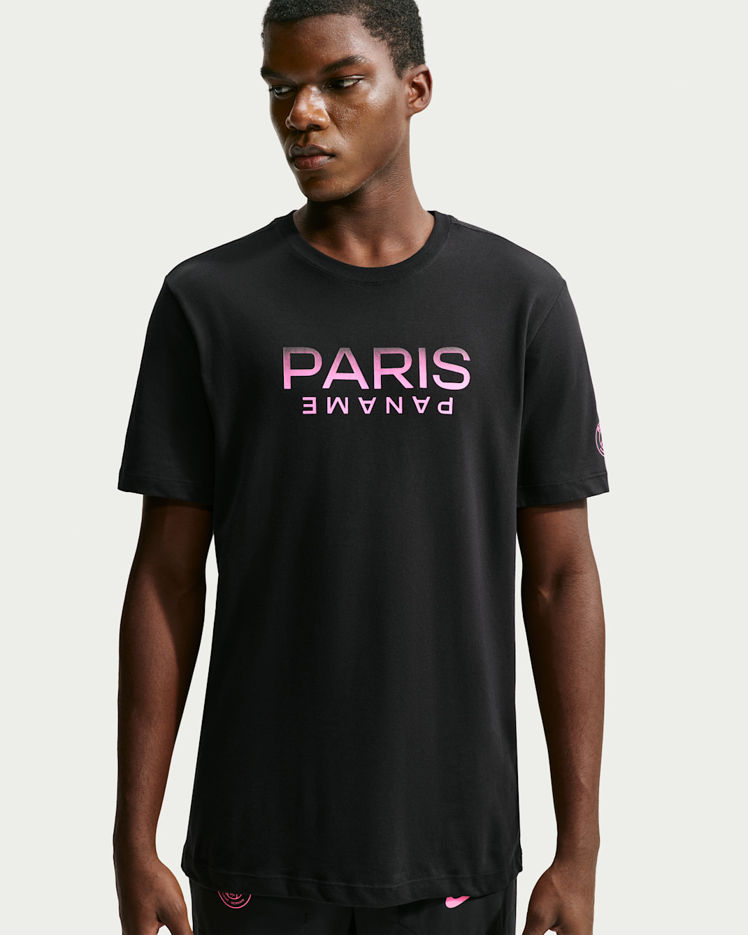 Paris Saint-Germain Men's Nike Football T-Shirt - Black