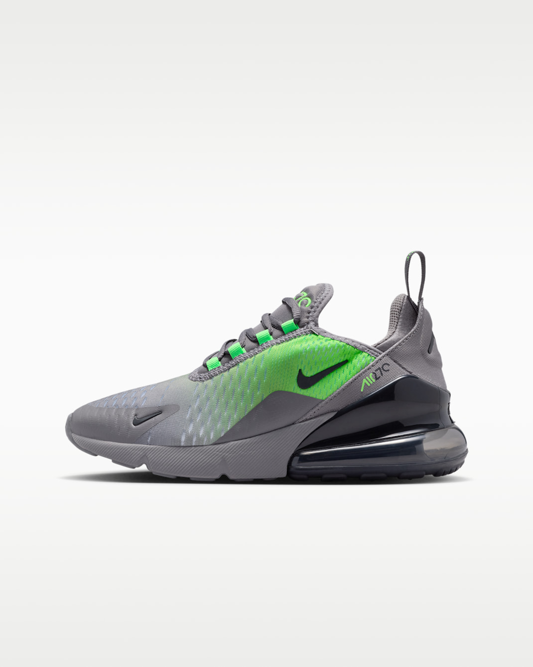 Nike Air Max 270 Big Kids' Shoes - Pencil Point/Lime Blast/Anthracite