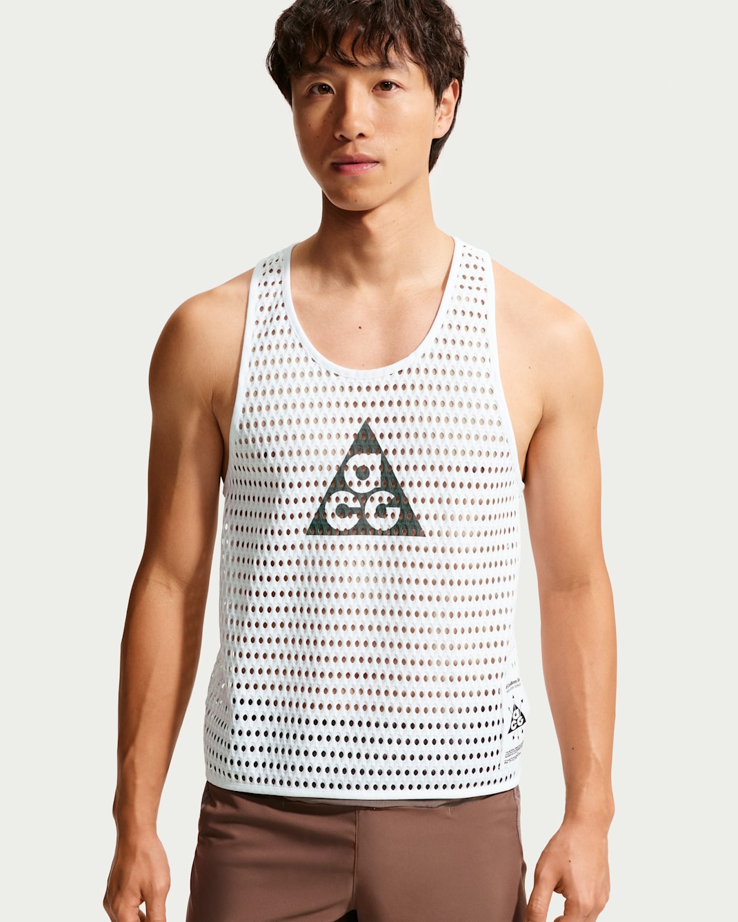 ACG Radical AirFlow メンズ Dri-FIT トレイルランニング タンクトップ - ホワイト/アンスラサイト