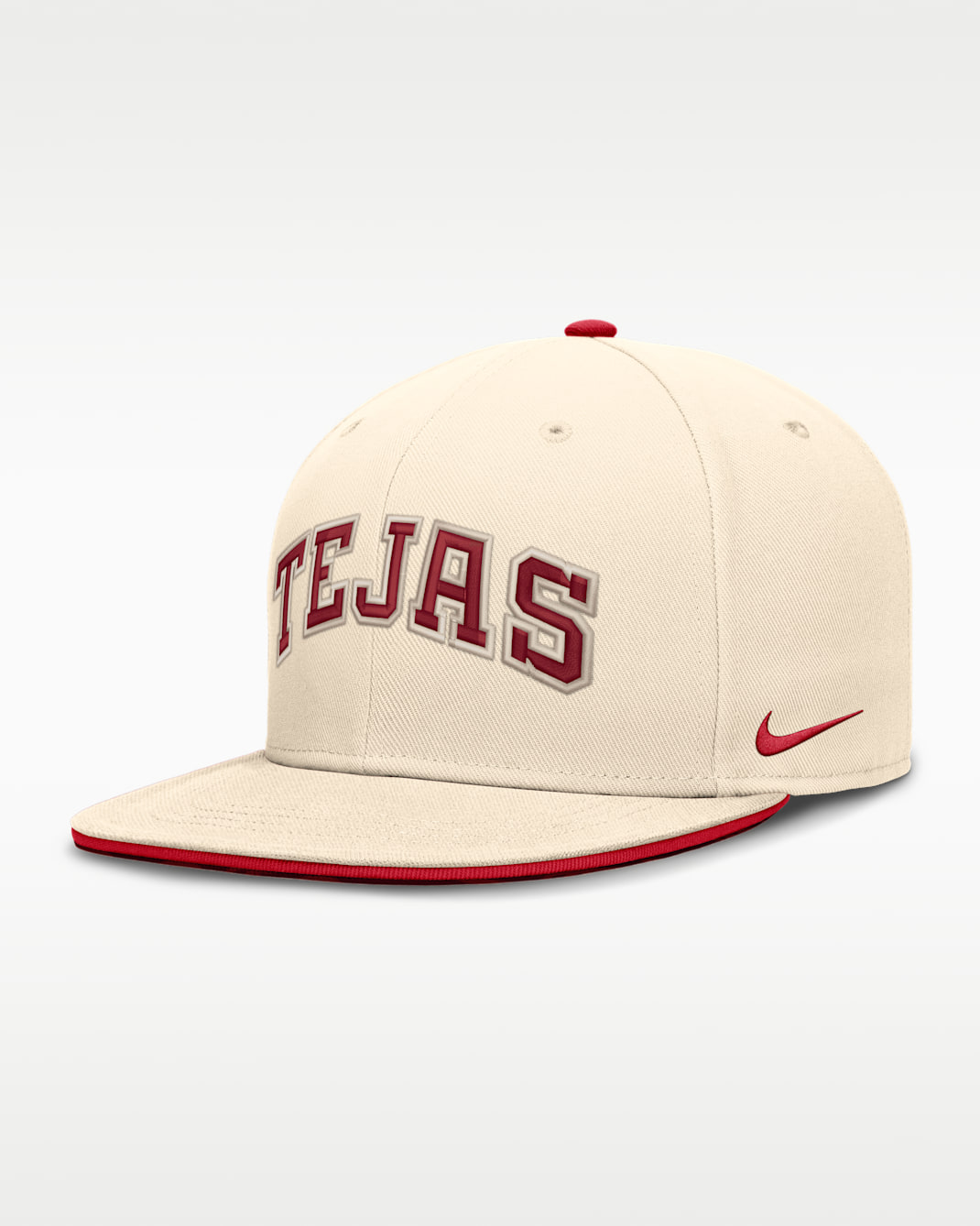 Texas Rangers City Connect True Men's Nike Dri-FIT MLB Fitted Hat - Natural/Red