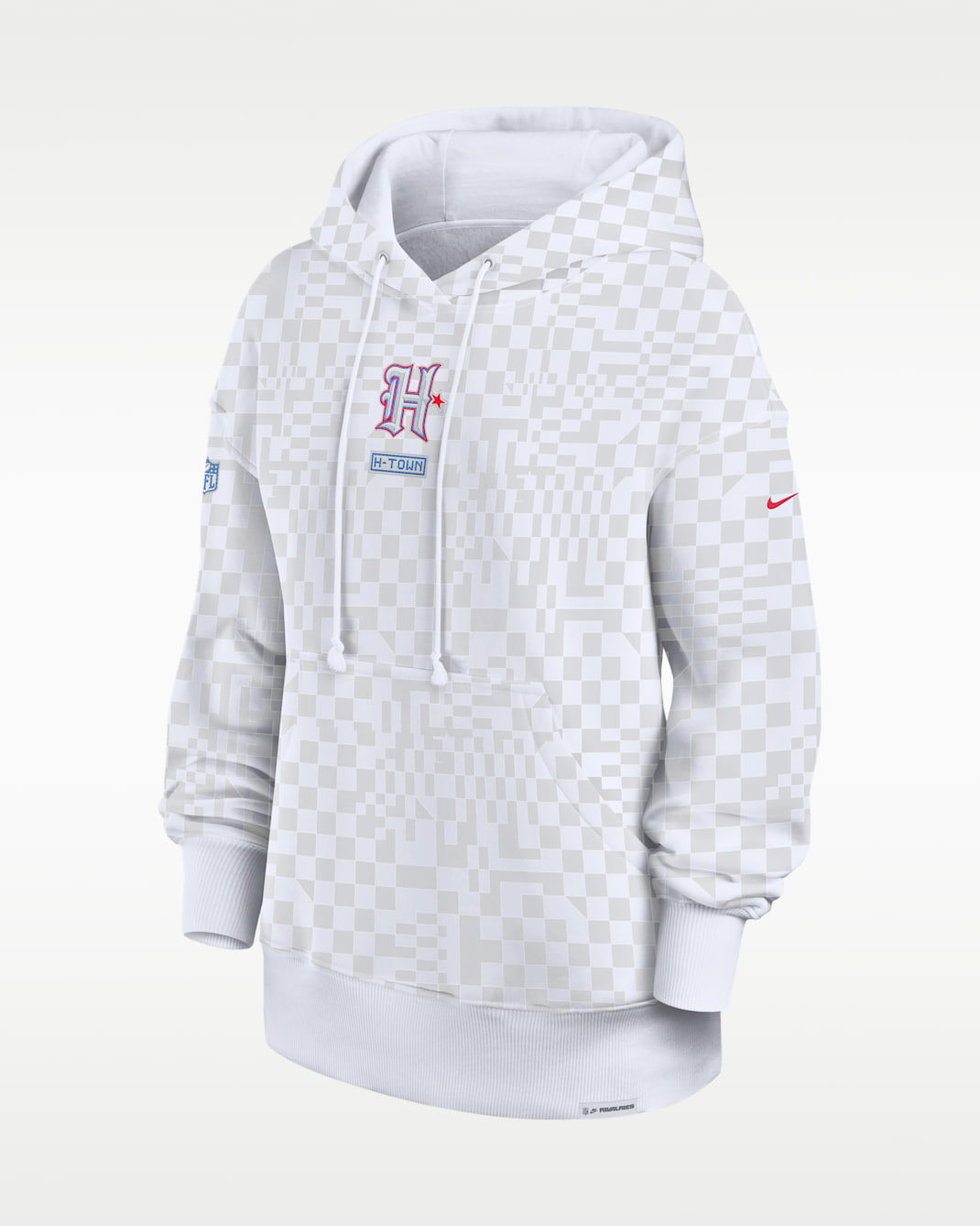 Houston Texans Rivalries Collection Phoenix Women's Nike NFL Oversized Pullover Hoodie - White