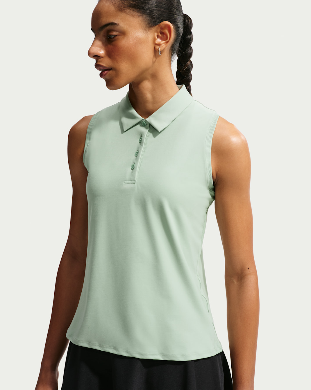 Nike Victory Women's Dri-FIT Sleeveless Polo - Steam/White