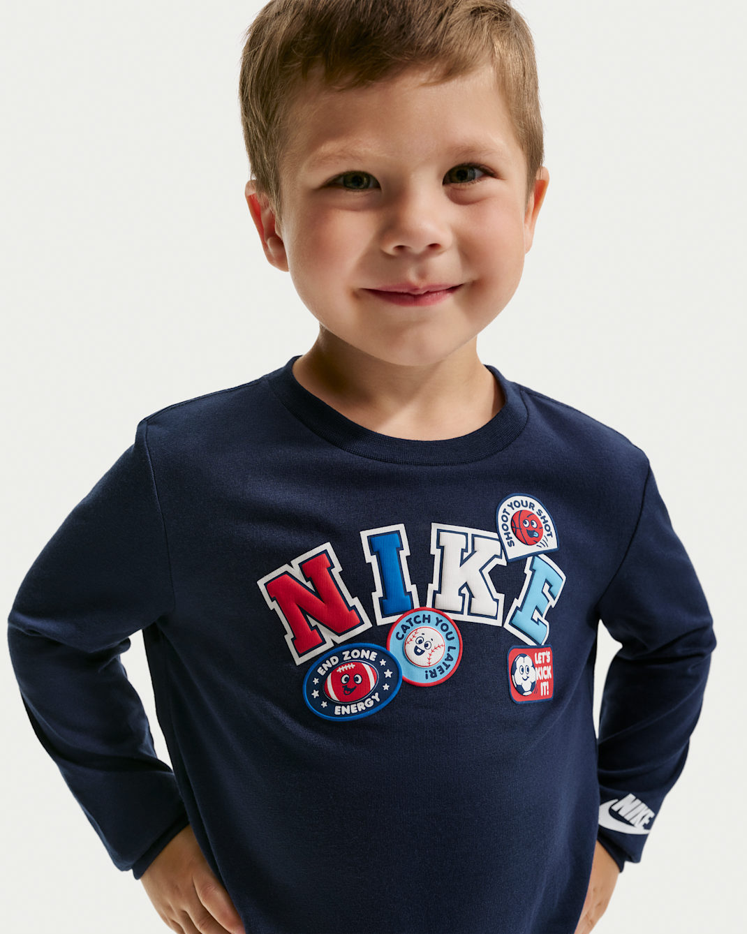 Nike Toddler Graphic Long-Sleeve T-Shirt
