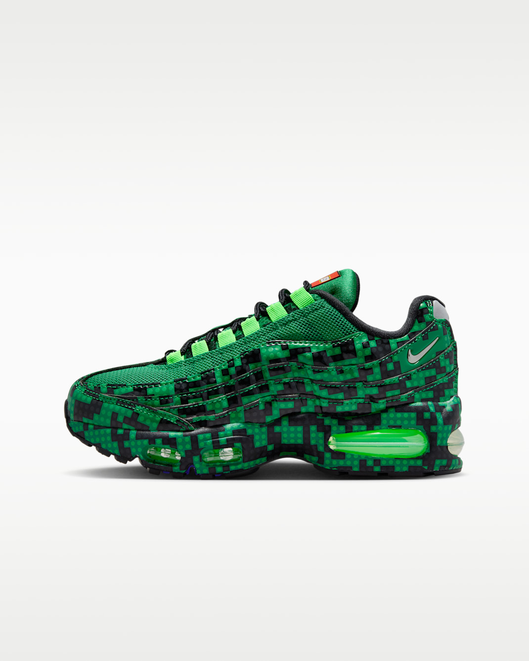 Chaussure Nike Air Max 95 x LEGO® Collection pour ado - Lucky Green/Noir/Green Strike/Metallic Silver