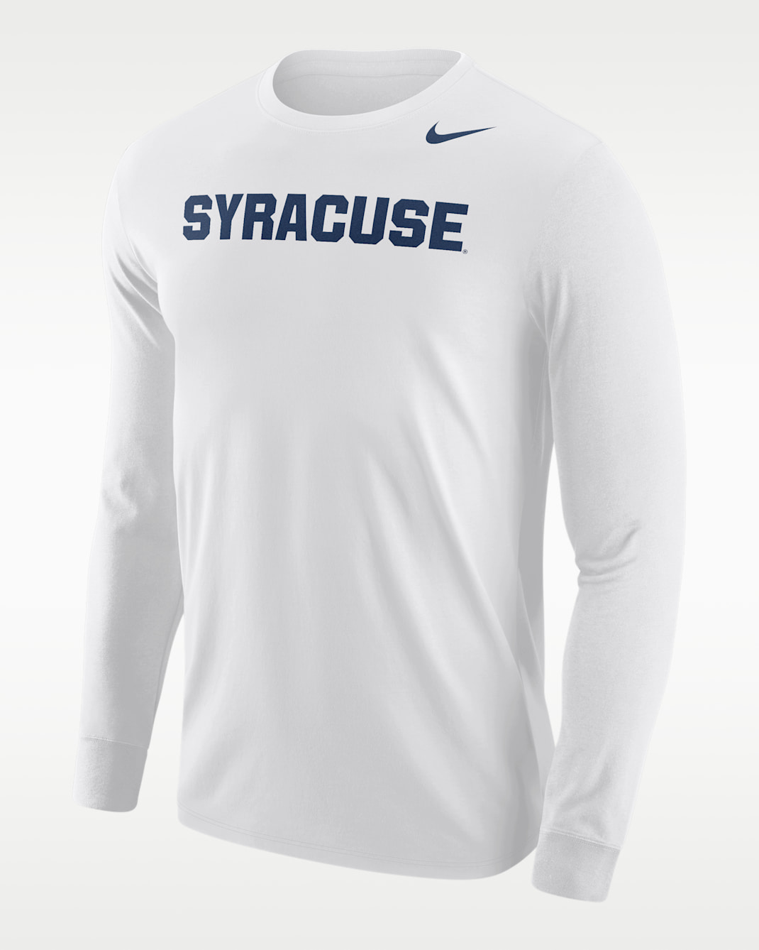 Syracuse Orange Men's Nike Football Long-Sleeve T-Shirt - White