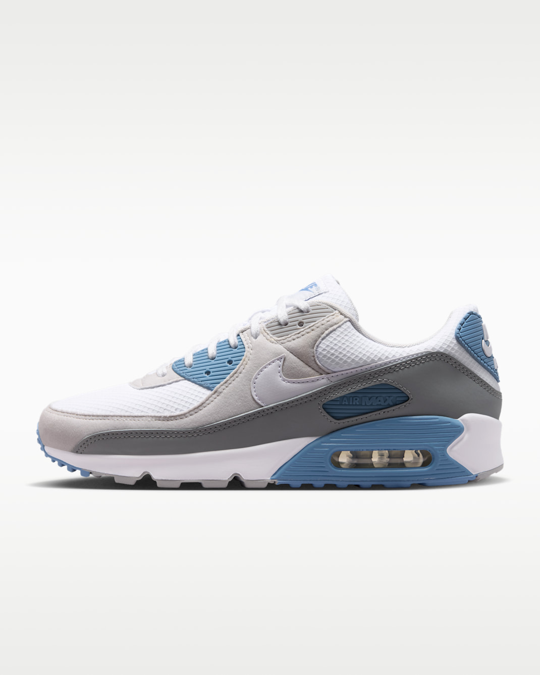 Nike Air Max 90 herenschoenen - Wit/Light Smoke Grey/Photon Dust/Wit