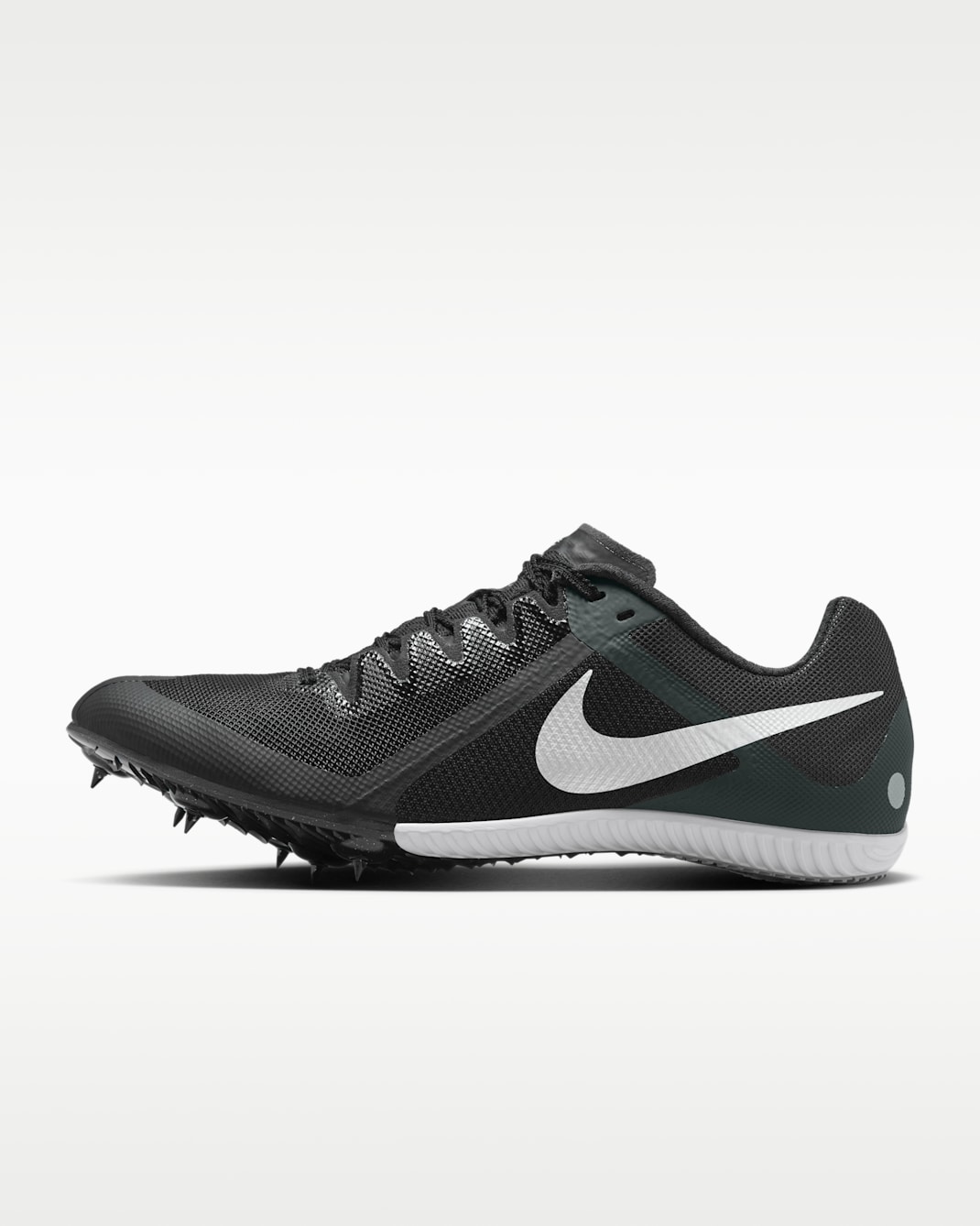 Nike Zoom Rival Multi Multievent-Leichtathletik-Spike - Schwarz/Schwarz/Metallic Silver