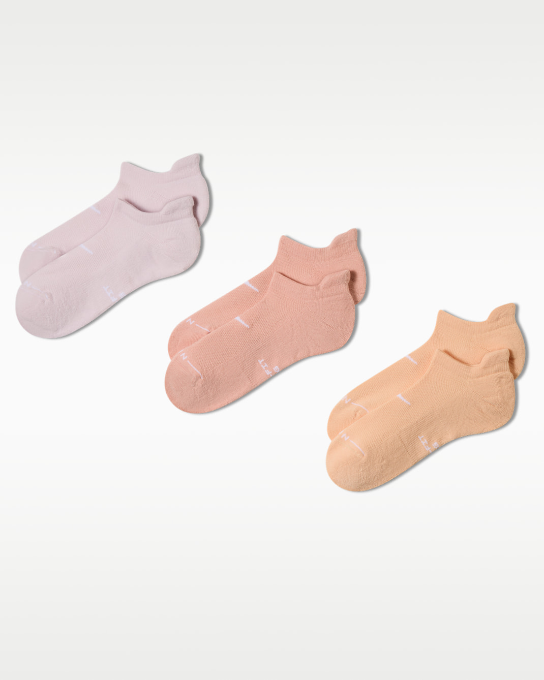 Nike Everyday Elevated No-Show Socks (3 Pairs) - Multi-Color
