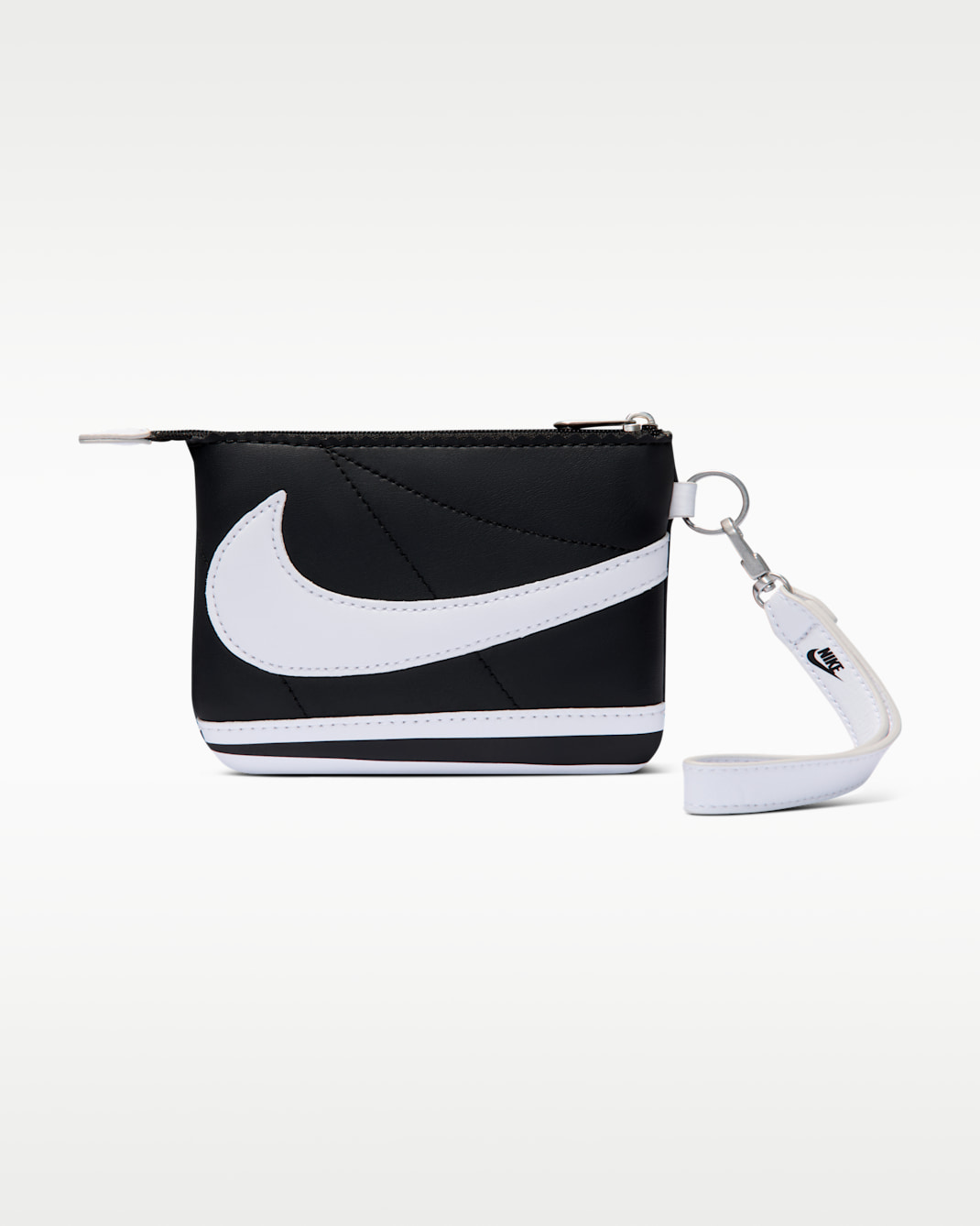Nike Icon Cortez Wristlet - Black/Black/White