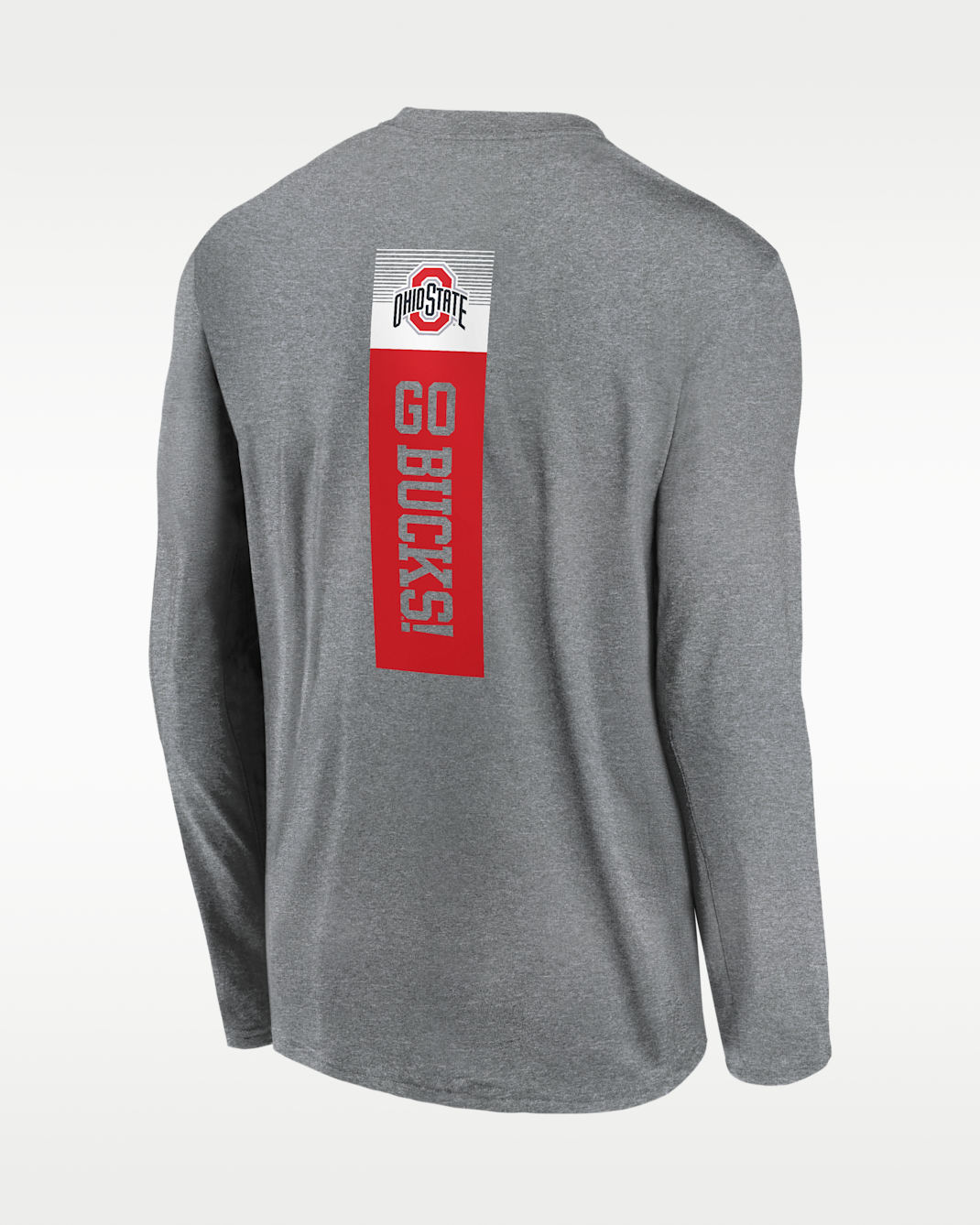 Ohio State Primetime Stack Legend Men's Nike Dri-FIT College Long-Sleeve T-Shirt