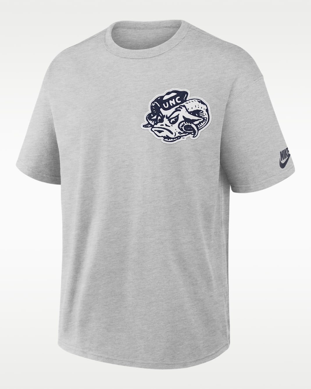 North Carolina Legacy Max90 Men's Nike College T-Shirt - Grey Heather