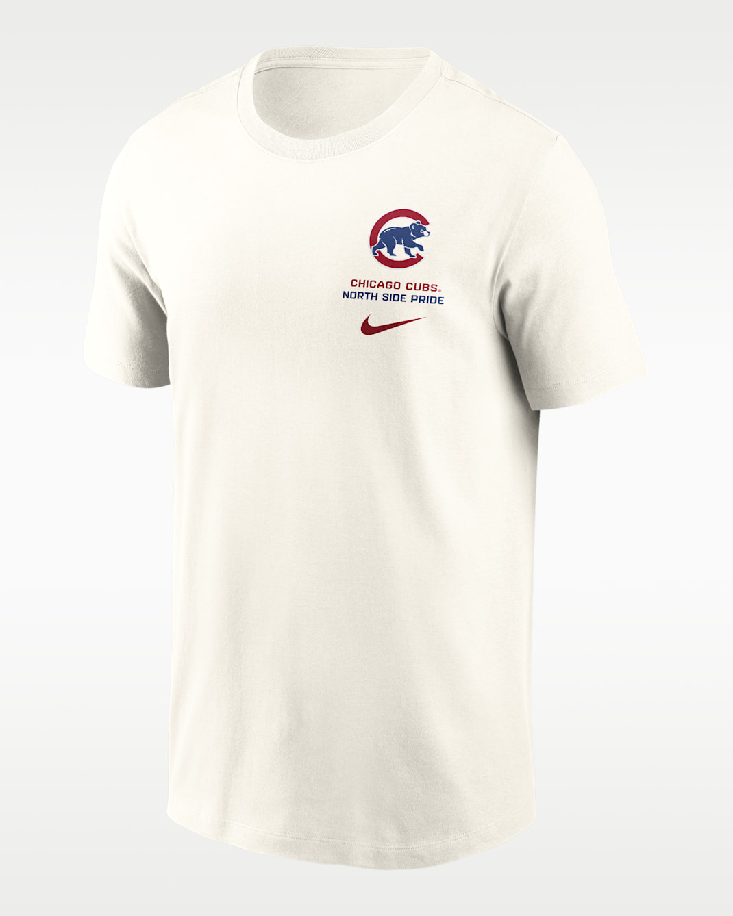 Chicago Cubs 2-Hit Men's Nike MLB T-Shirt - Cream