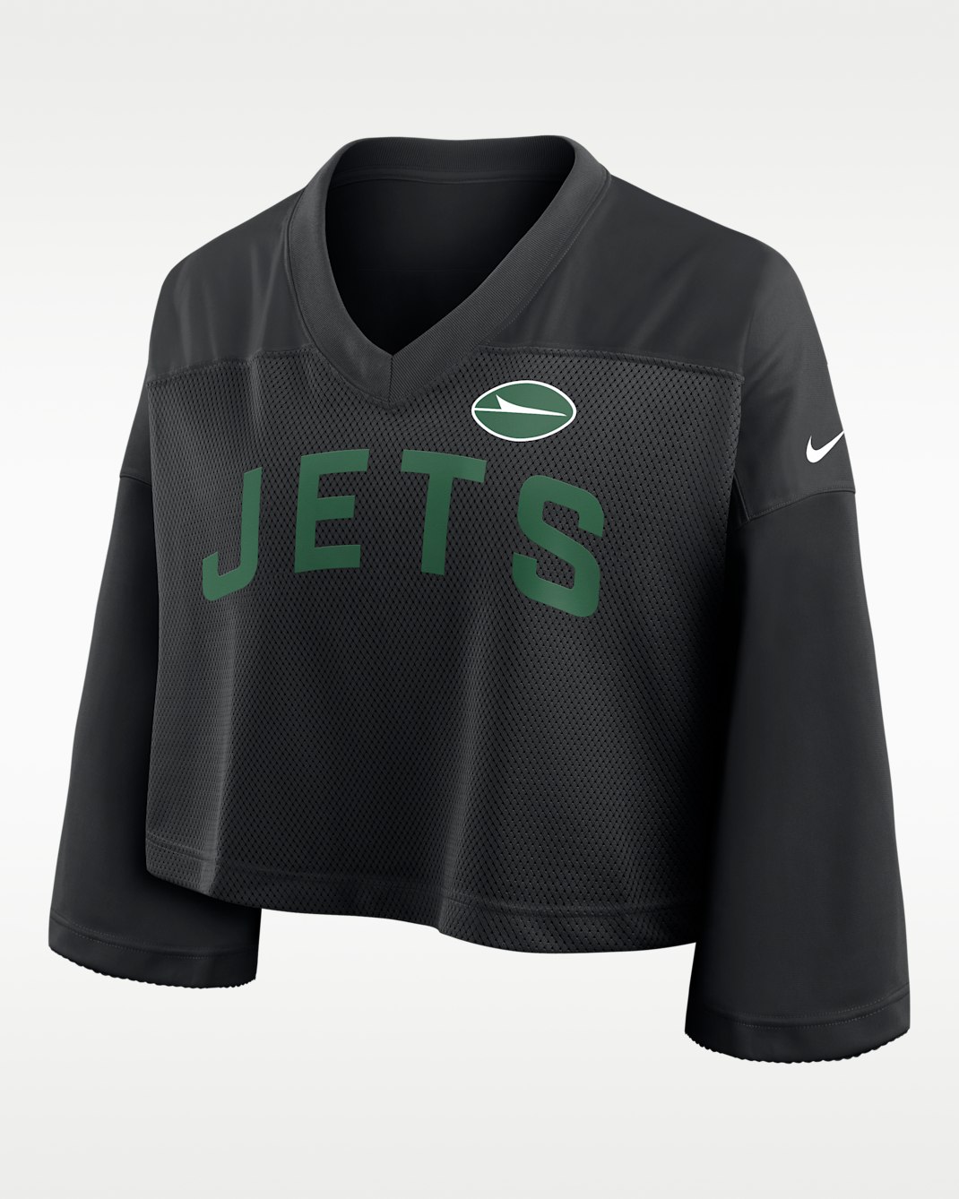 New York Jets Wide Receiver Women's Nike Dri-FIT NFL Cropped Jersey