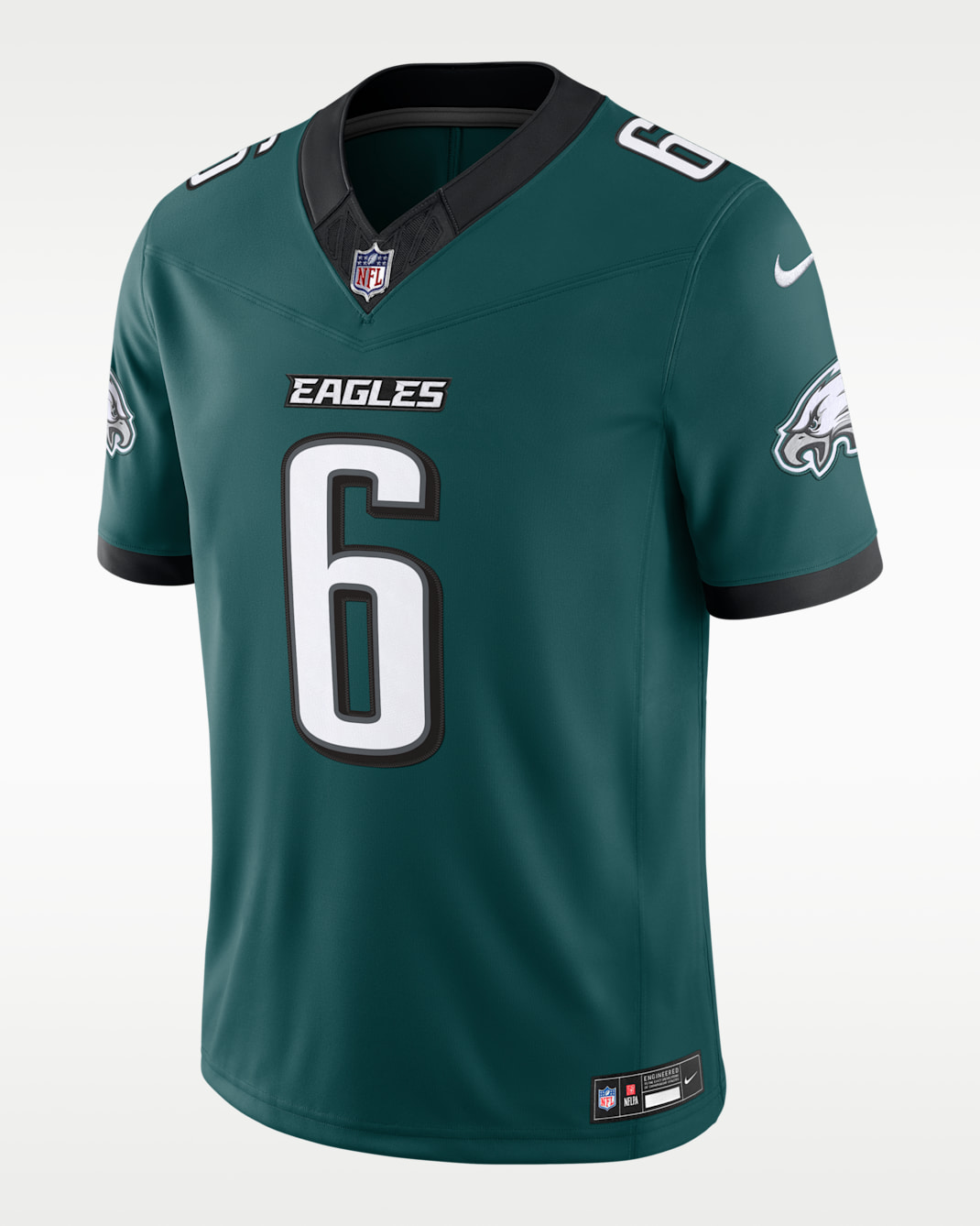 Jersey Nike Dri-FIT de la NFL Limited para hombre DeVonta Smith Philadelphia Eagles - Verde/Negro