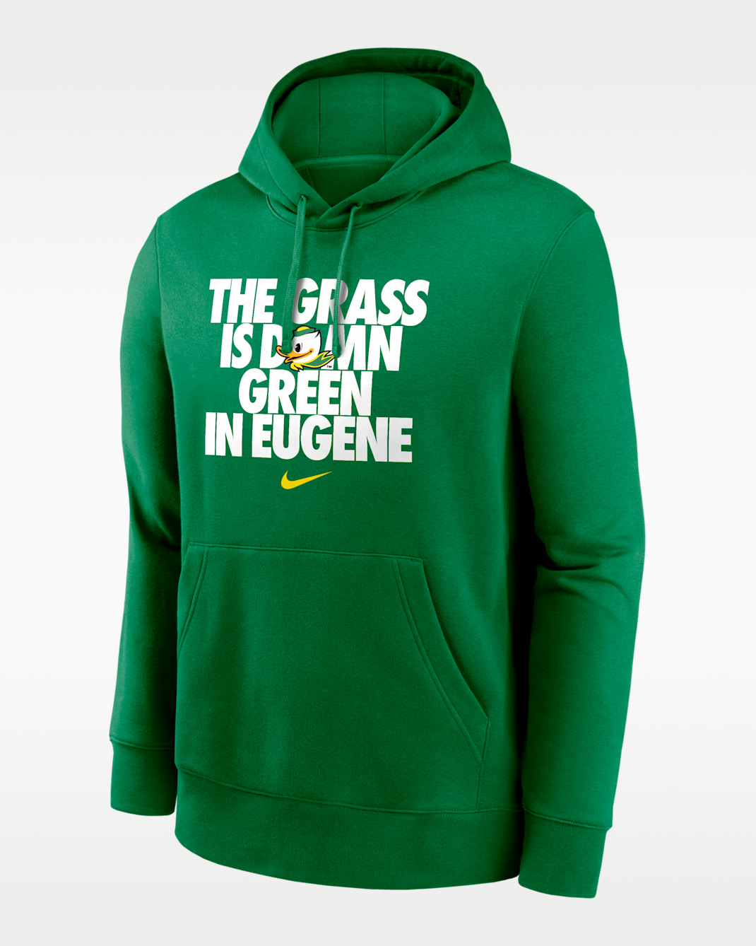 Oregon Grass Is Green Club Men's Nike College Pullover Hoodie - Green