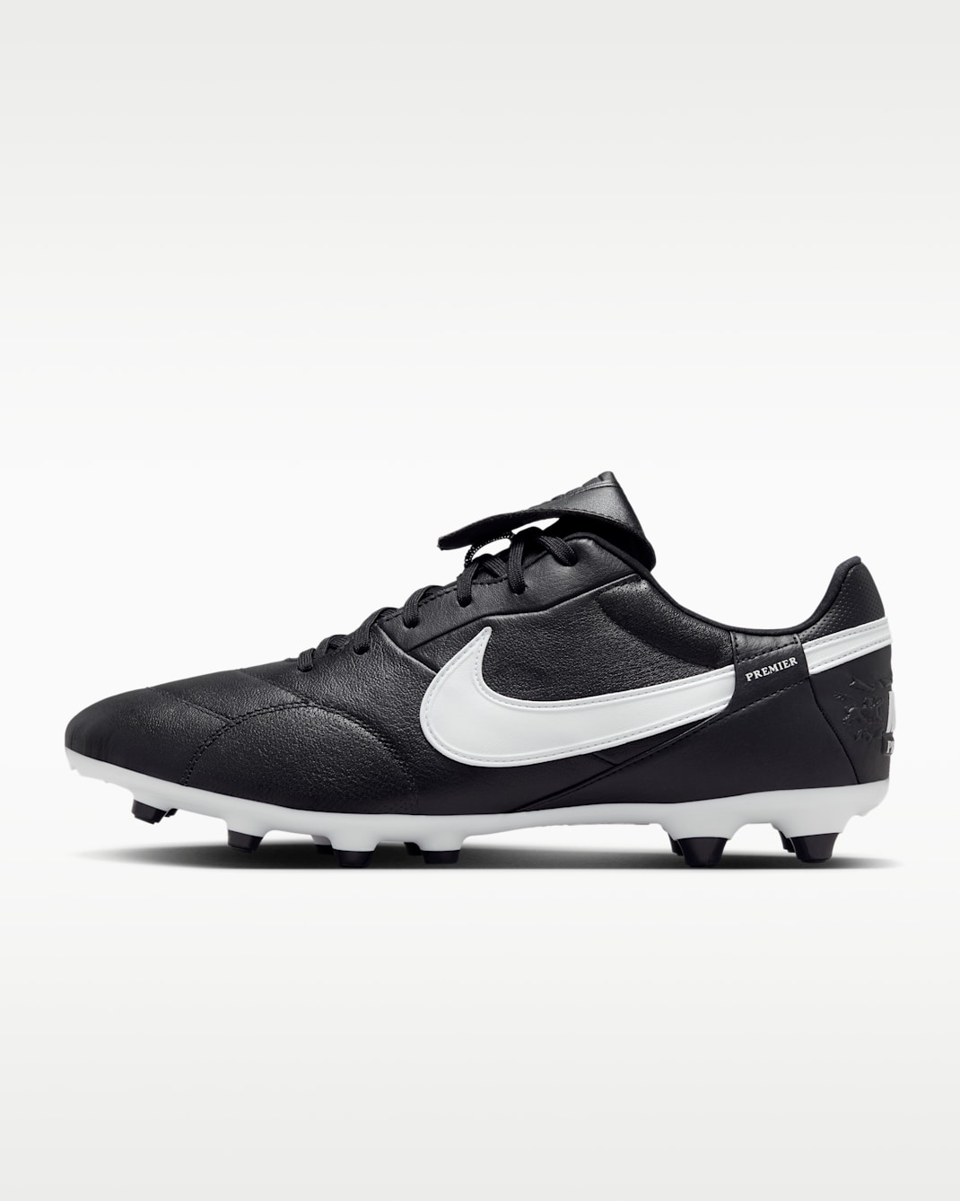 Nike Premier 3 Firm-Ground Low-Top Football Boot - Black/White
