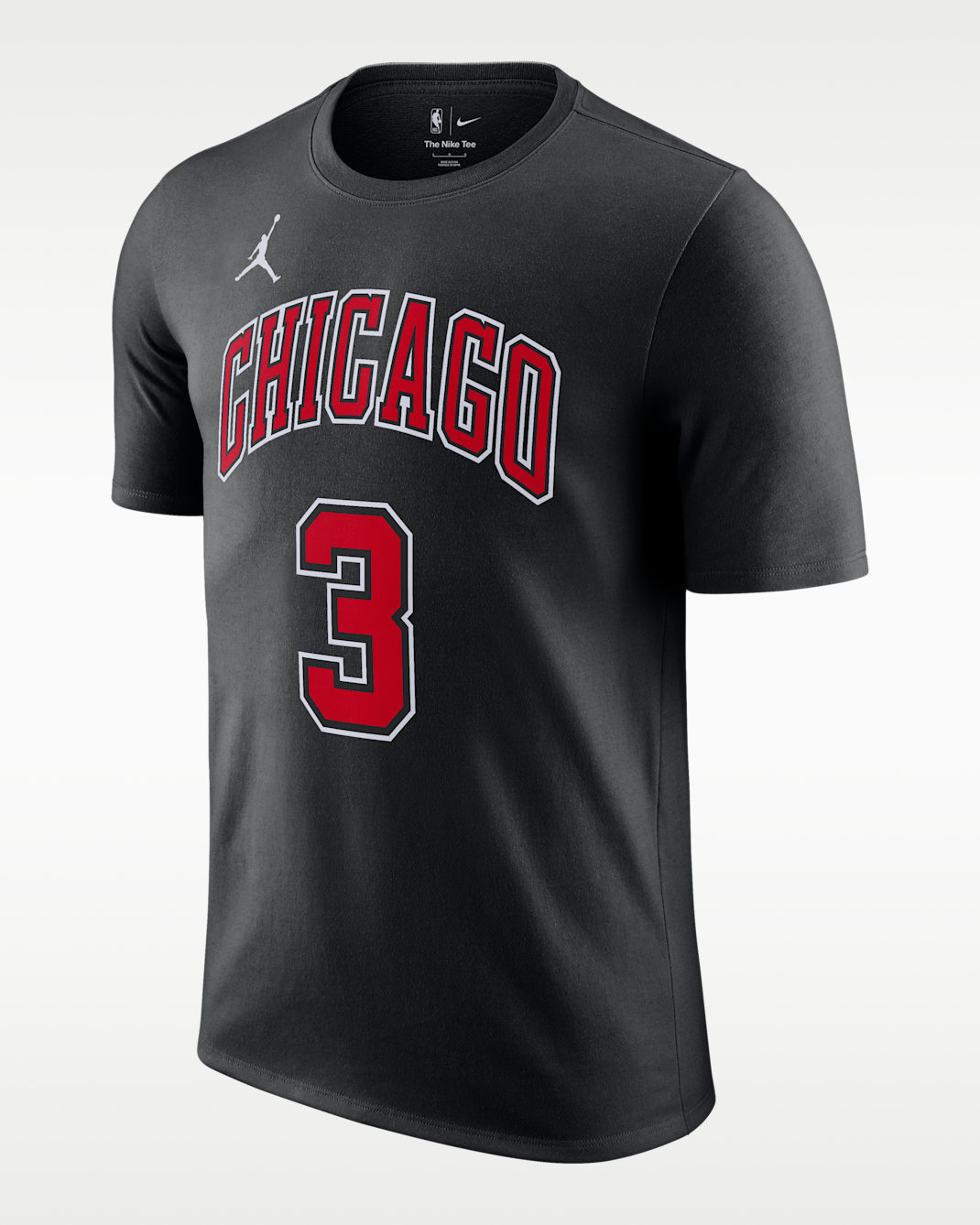 Chicago Bulls Essential Statement Men's NBA T-Shirt - Black