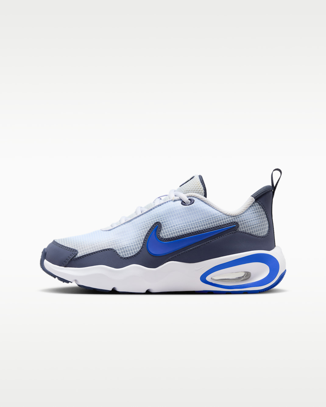 Nike Air Max Nova 大童鞋款 - Football Grey/Thunder Blue/Hyper Royal