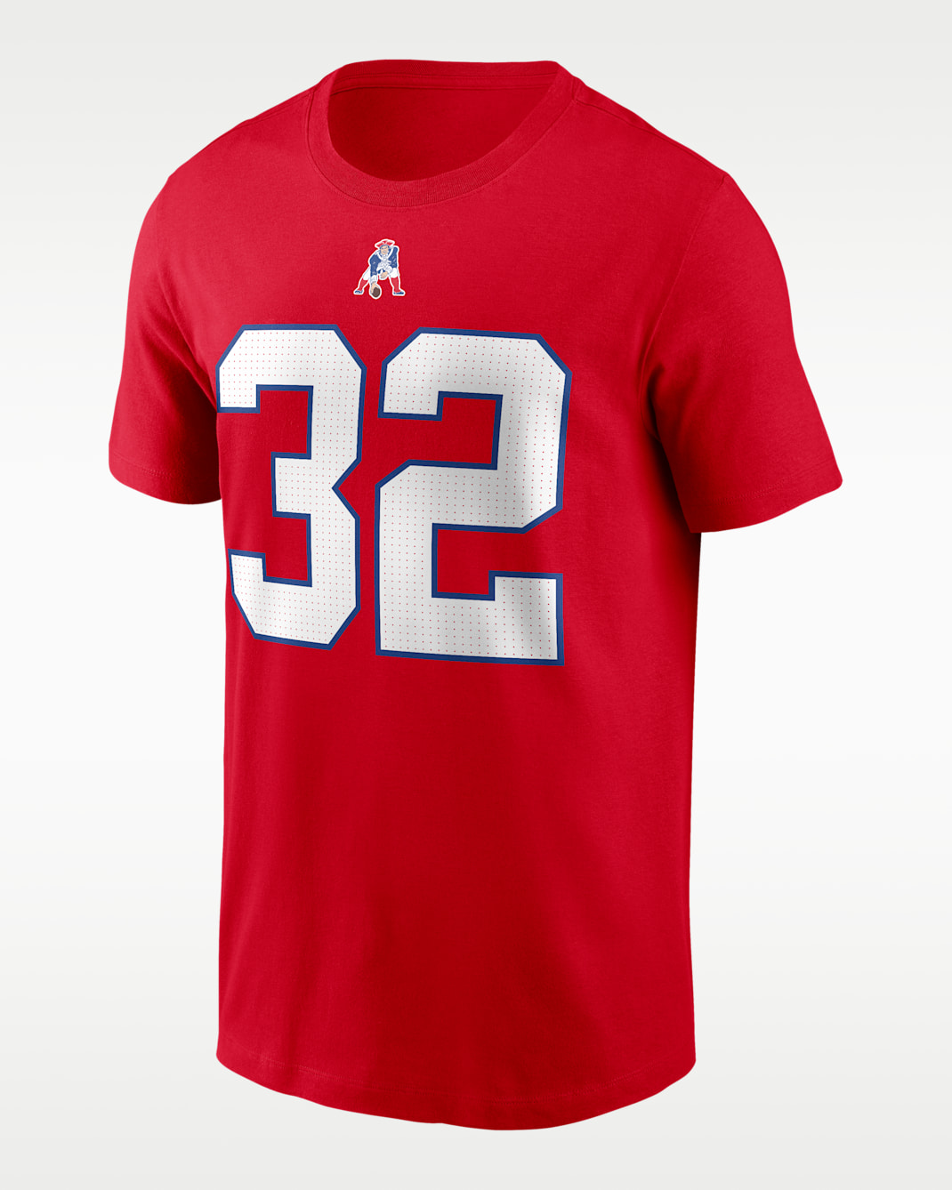 TreVeyon Henderson New England Patriots Men's Nike NFL T-Shirt - Red