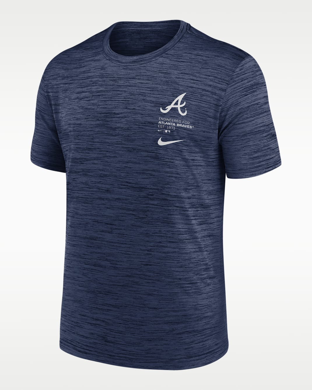 Atlanta Braves Velocity Men's Nike Dri-FIT MLB T-Shirt - Navy
