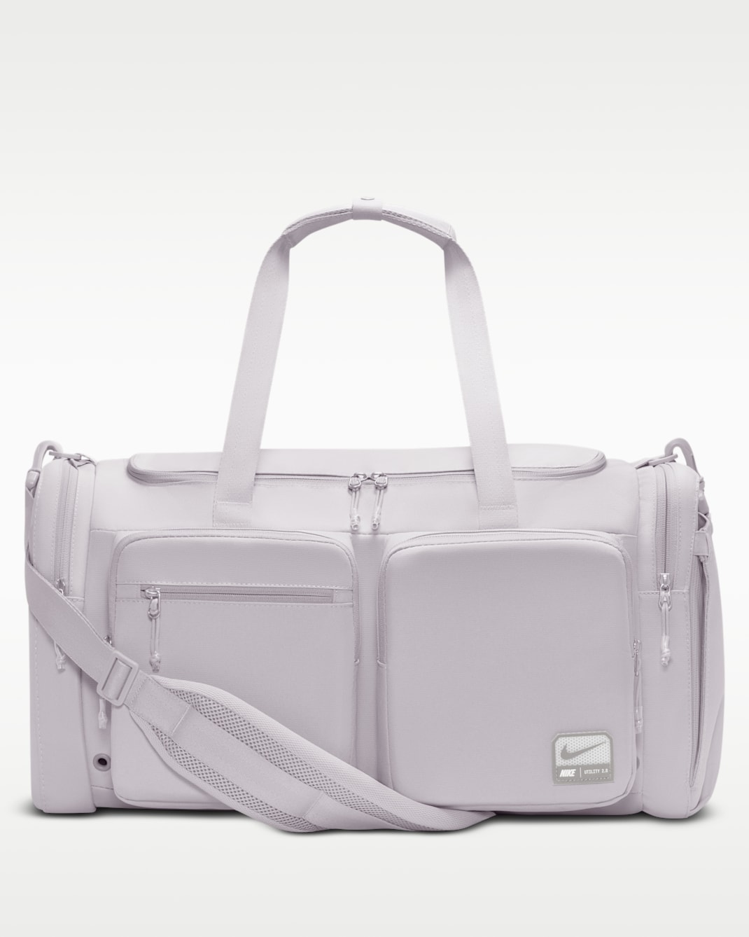 กระเป๋า Duffel Nike Utility Power 2.0 (ไซส์ M, 51 ล.) - College Grey/College Grey/Light Army