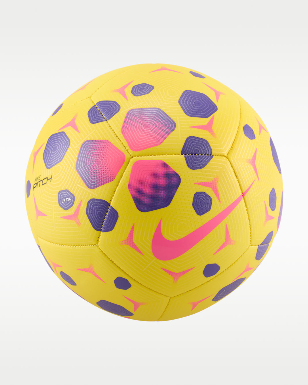 Nike Pitch Fußball - Gelb/Lila/Hyper Pink