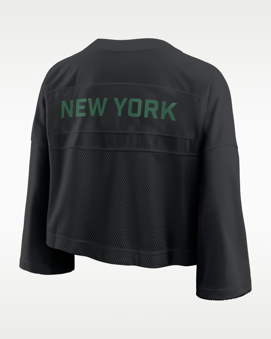 New York Jets Wide Receiver Women's Nike Dri-FIT NFL Cropped Jersey