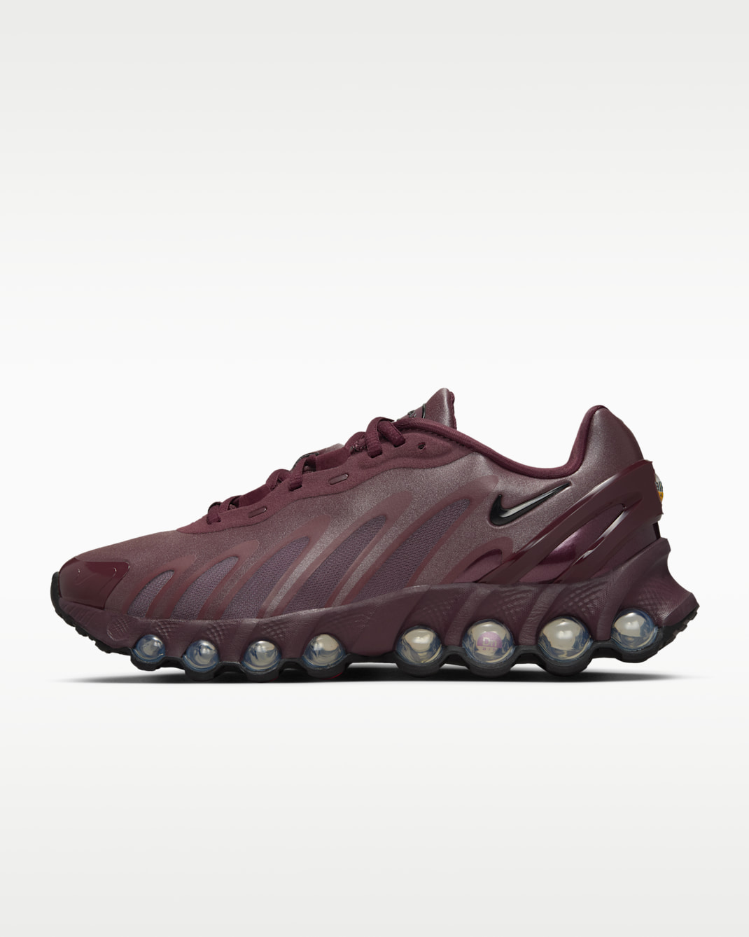 Nike Air Max Dn8 Women's Shoes - Burgundy Crush/Burgundy Crush/Metallic Silver/Black